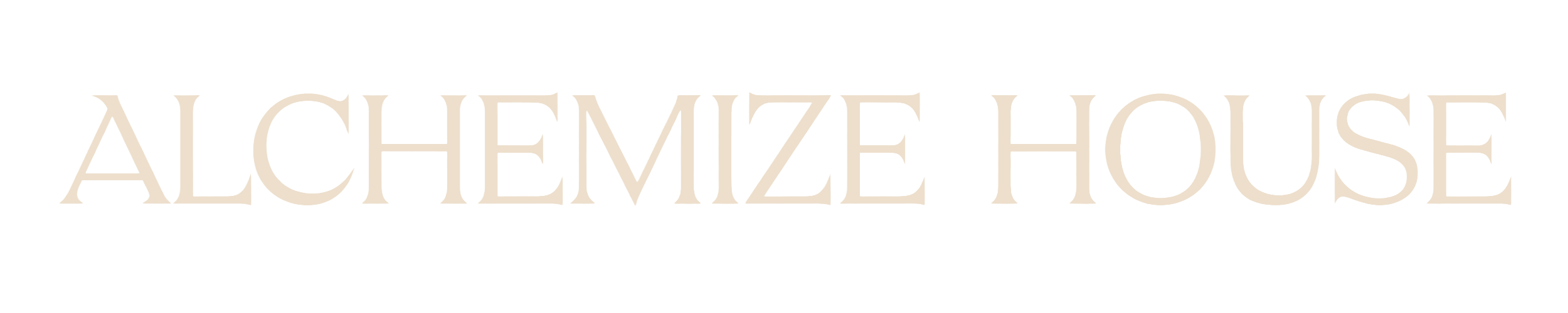 ALCHEMIZE HOUSE